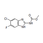 Methyl (5-Chloro-6-fluoro-1H-benzo[d]imidazol-2-yl)carbamate
