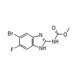 Methyl (5-Bromo-6-fluoro-1H-benzo[d]imidazol-2-yl)carbamate
