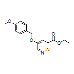 Ethyl 5-[(4-Methoxybenzyl)oxy]pyridazine-3-carboxylate