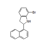7-Bromo-2-(naphthalen-1-yl)indoline