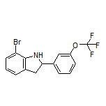 7-Bromo-2-[3-(trifluoromethoxy)phenyl]indoline