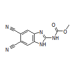 Methyl (5,6-Dicyano-1H-benzo[d]imidazol-2-yl)carbamate