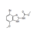 Methyl (4-Bromo-7-methoxy-1H-benzo[d]imidazol-2-yl)carbamate