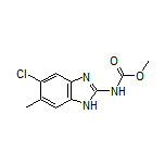 Methyl (5-Chloro-6-methyl-1H-benzo[d]imidazol-2-yl)carbamate
