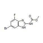 Methyl (6-Bromo-4-fluoro-1H-benzo[d]imidazol-2-yl)carbamate