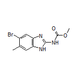 Methyl (5-Bromo-6-methyl-1H-benzo[d]imidazol-2-yl)carbamate