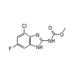 Methyl (4-Chloro-6-fluoro-1H-benzo[d]imidazol-2-yl)carbamate