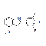 4-Methoxy-2-(3,4,5-trifluorophenyl)indoline