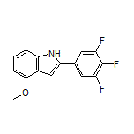 4-Methoxy-2-(3,4,5-trifluorophenyl)-1H-indole