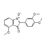 2-(3,4-Dimethoxyphenyl)-4-methoxy-3-oxo-3H-indole 1-Oxide