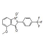 4-Methoxy-3-oxo-2-[4-(trifluoromethyl)phenyl]-3H-indole 1-Oxide