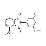 2-(3,5-Dimethoxyphenyl)-4-methoxy-3-oxo-3H-indole 1-Oxide