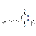 2-[Boc-(hex-5-yn-1-yl)amino]acetic Acid