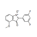 2-(3,5-Difluorophenyl)-4-methoxy-3-oxo-3H-indole 1-Oxide