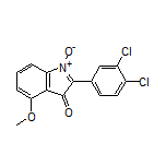 2-(3,4-Dichlorophenyl)-4-methoxy-3-oxo-3H-indole 1-Oxide