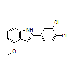 2-(3,4-Dichlorophenyl)-4-methoxy-1H-indole