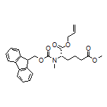 1-Allyl 6-Methyl (S)-2-[Fmoc-(methyl)amino]hexanedioate