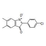 2-(4-Chlorophenyl)-5,6-dimethyl-3-oxo-3H-indole 1-Oxide