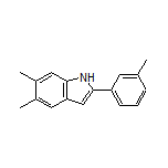 5,6-Dimethyl-2-(m-tolyl)-1H-indole