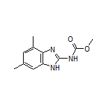 Methyl (4,6-Dimethyl-1H-benzo[d]imidazol-2-yl)carbamate