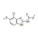 Methyl (4-Chloro-5-methoxy-1H-benzo[d]imidazol-2-yl)carbamate