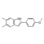2-(4-Methoxyphenyl)-5,6-dimethyl-1H-indole