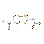 Methyl (4-Methyl-5-nitro-1H-benzo[d]imidazol-2-yl)carbamate