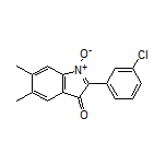 2-(3-Chlorophenyl)-5,6-dimethyl-3-oxo-3H-indole 1-Oxide