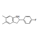 2-(4-Fluorophenyl)-5,6-dimethylindoline