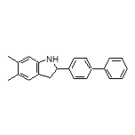 2-(4-Biphenylyl)-5,6-dimethylindoline