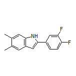 2-(3,4-Difluorophenyl)-5,6-dimethyl-1H-indole