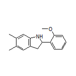 2-(2-Methoxyphenyl)-5,6-dimethylindoline