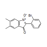 2-(2-Bromophenyl)-5,6-dimethyl-3-oxo-3H-indole 1-Oxide