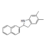 5,6-Dimethyl-2-(naphthalen-2-yl)indoline