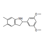 2-(3,5-Dimethoxyphenyl)-5,6-dimethylindoline