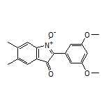 2-(3,5-Dimethoxyphenyl)-5,6-dimethyl-3-oxo-3H-indole 1-Oxide