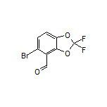 5-Bromo-2,2-difluorobenzo[d][1,3]dioxole-4-carbaldehyde