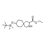 Ethyl 8-[(tert-Butyldimethylsilyl)oxy]-2-azaspiro[4.5]decane-3-carboxylate