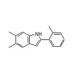 5,6-Dimethyl-2-(o-tolyl)-1H-indole