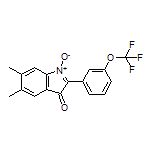 5,6-Dimethyl-3-oxo-2-[3-(trifluoromethoxy)phenyl]-3H-indole 1-Oxide