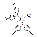 9,9’-[2-Chloro-5-(methyl-d3)-1,3-phenylene]bis(3,6-di-tert-butyl-9H-carbazole)
