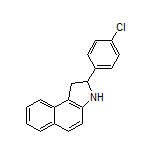 2-(4-Chlorophenyl)-2,3-dihydro-1H-benzo[e]indole