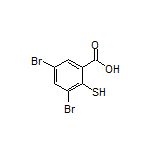 3,5-Dibromo-2-mercaptobenzoic Acid