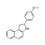 2-(4-Methoxyphenyl)-2,3-dihydro-1H-benzo[e]indole