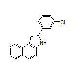 2-(3-Chlorophenyl)-2,3-dihydro-1H-benzo[e]indole