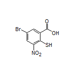 5-Bromo-2-mercapto-3-nitrobenzoic Acid