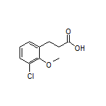 3-(3-Chloro-2-methoxyphenyl)propanoic Acid