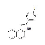 2-(4-Fluorophenyl)-2,3-dihydro-1H-benzo[e]indole