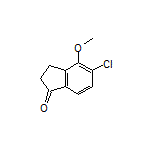 5-Chloro-4-methoxy-2,3-dihydro-1H-inden-1-one