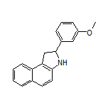 2-(3-Methoxyphenyl)-2,3-dihydro-1H-benzo[e]indole